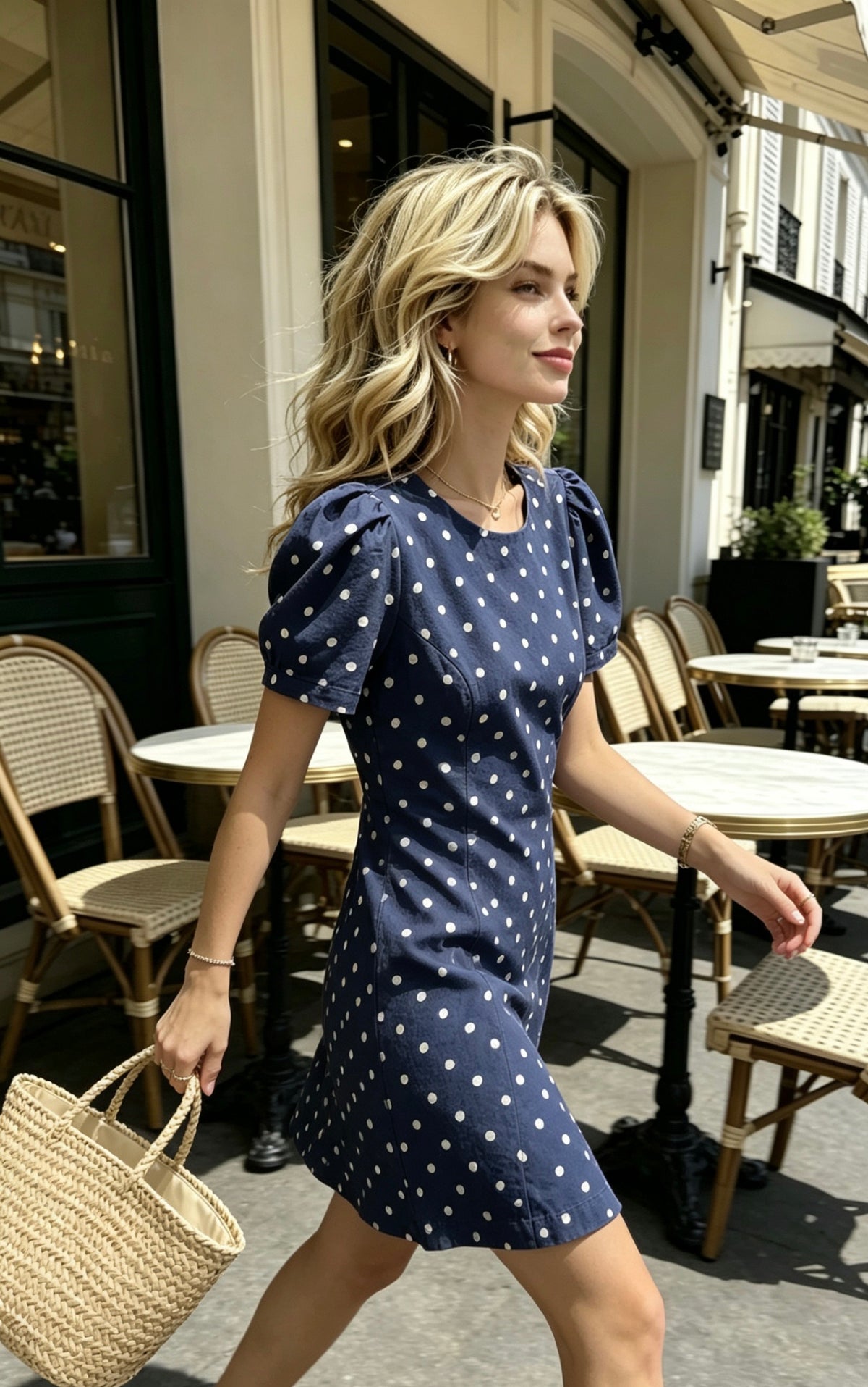 ROBE COTON PETITS POIS AMÉDÉE