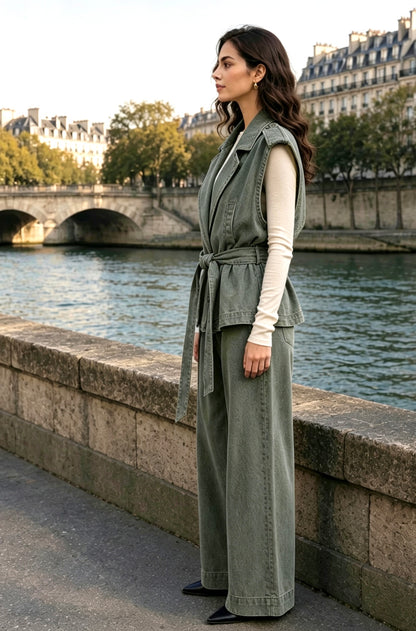 TRENCH SANS MANCHES BLANDINE