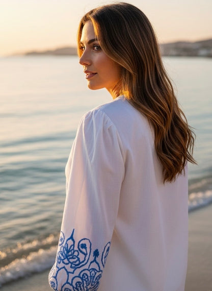 CHEMISE BRODÉE ANGÈLE
