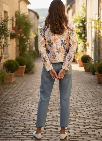 VESTE BRODÉE MATELASSÉE LUMI