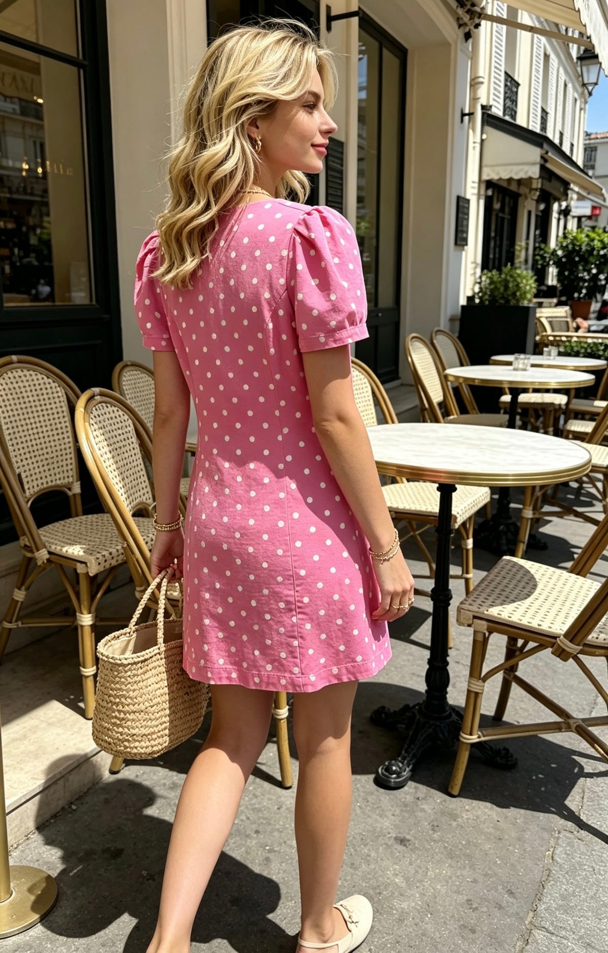 ROBE COTON PETITS POIS AMÉDÉE