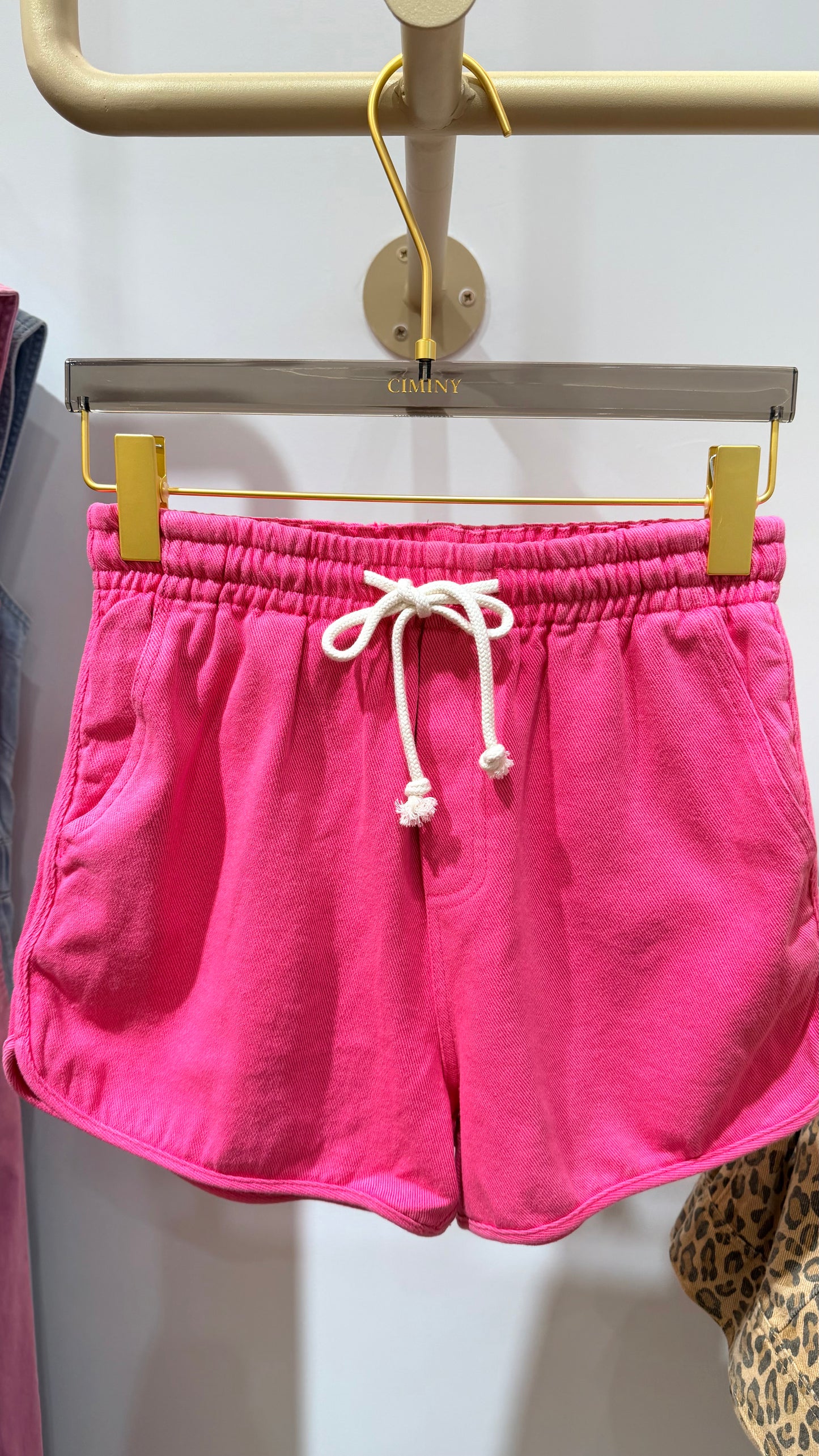 SHORT DENIM COLORÉE ANDRÉE