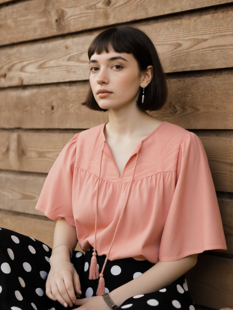 HAUT COTON SIENNA - ROSE