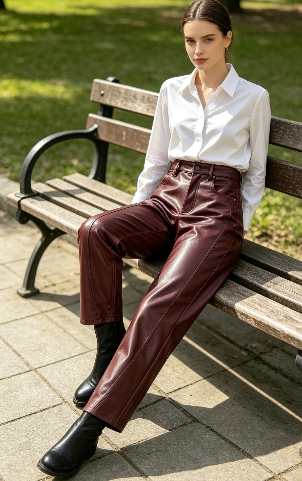 PANTALON SIMILICUIR SUZY