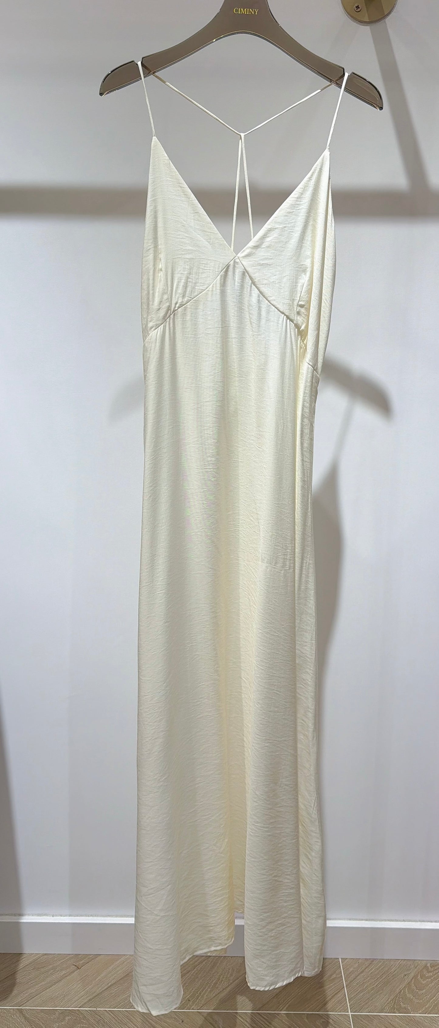 ROBE BRETELLE DÉNUDÉE MAXI PHOLO
