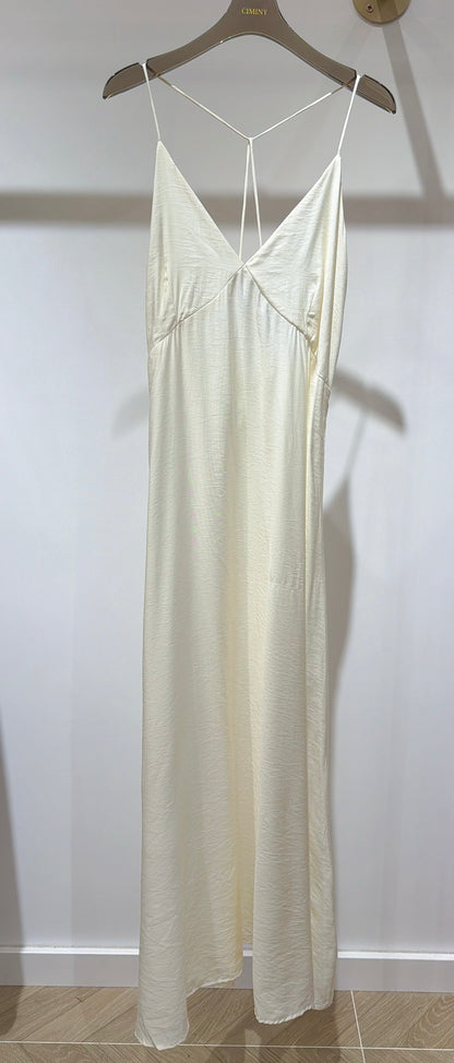 ROBE BRETELLE DÉNUDÉE MAXI PHOLO