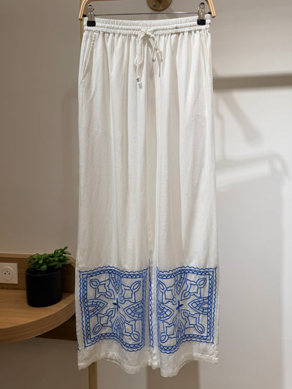 PANTALON BRODÉE KAYA