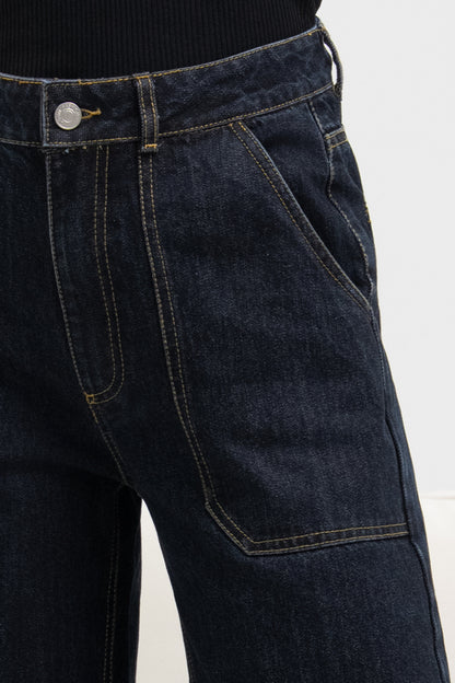 PANTALON LARGE DENIM SERENA