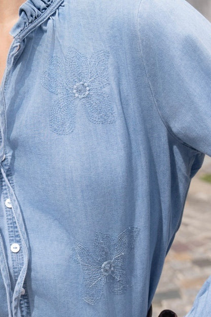 CHEMISE DENIM PERRINE