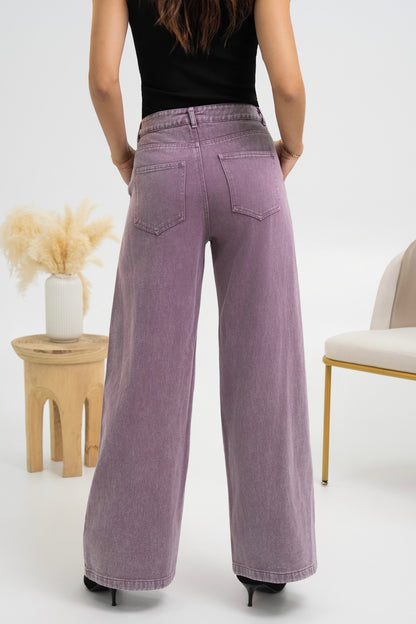 PANTALON LARGE DENIM SERENA