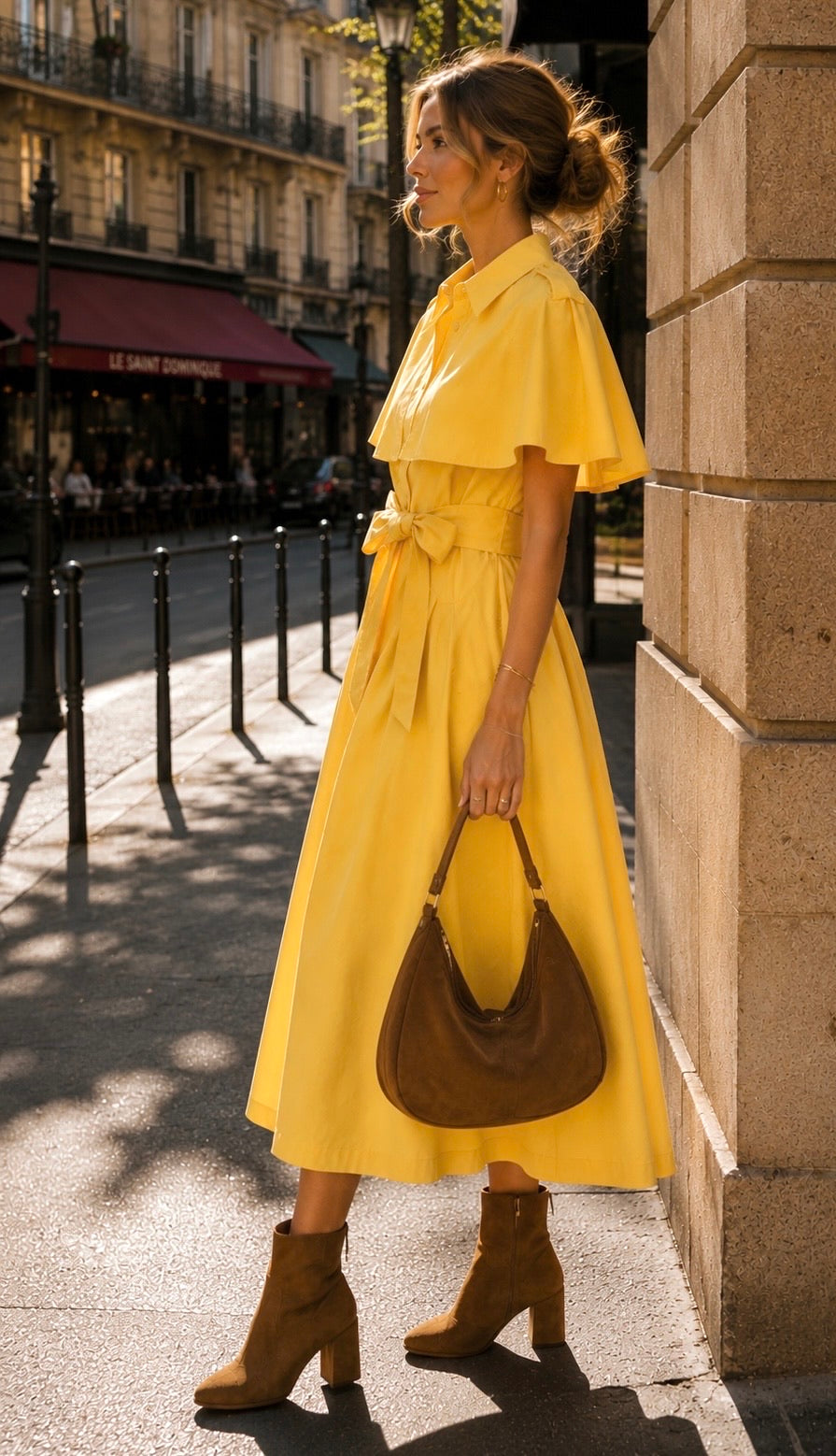 ROBE CAPE MAGALIE