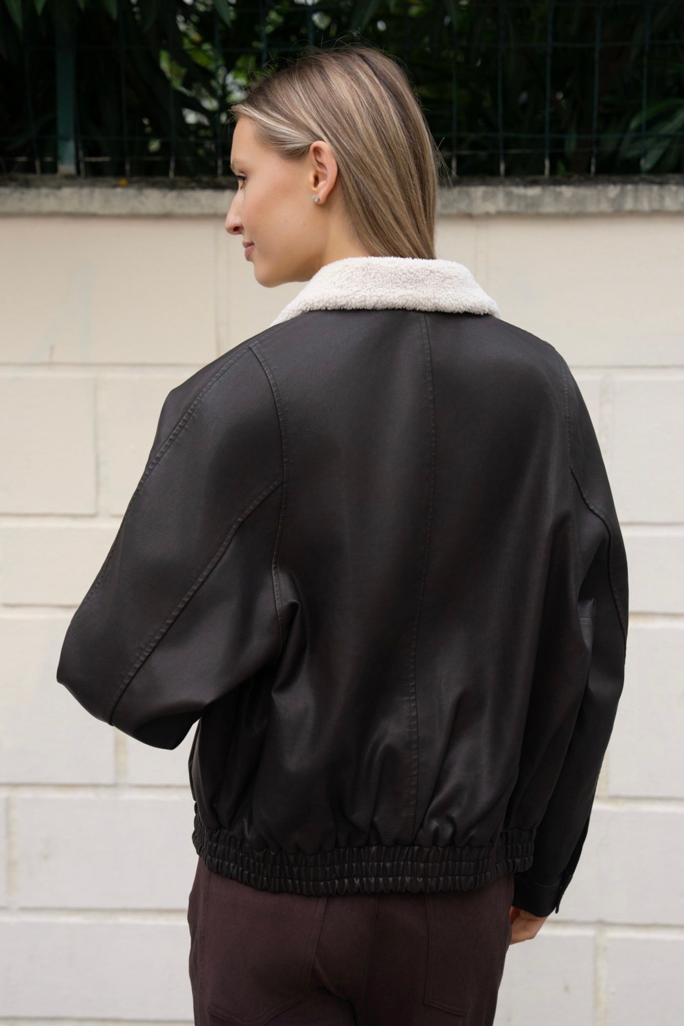 BLOUSON SIMILICUIR LÉNA