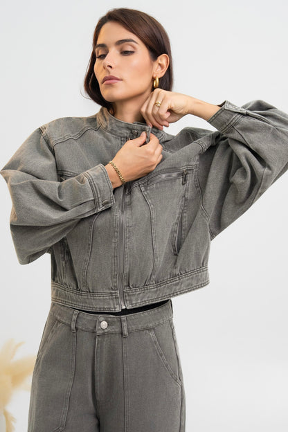 VESTE DENIM CLAIRE