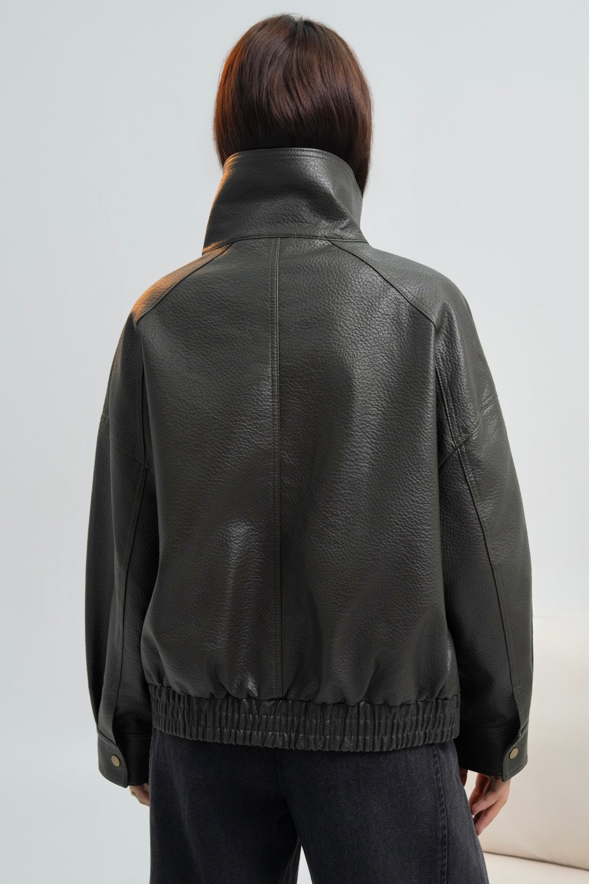 VESTE SIMILICUIR NATACHA
