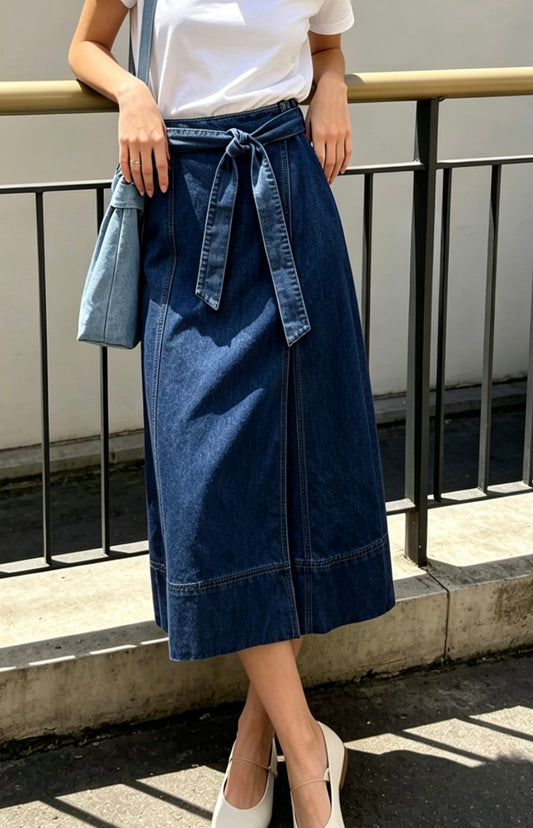 JUPE DENIM ODILE