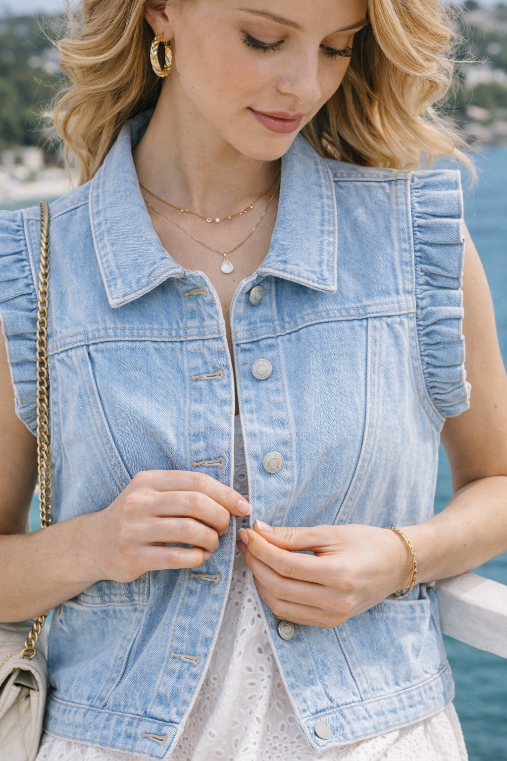 GILET DENIM MIRA