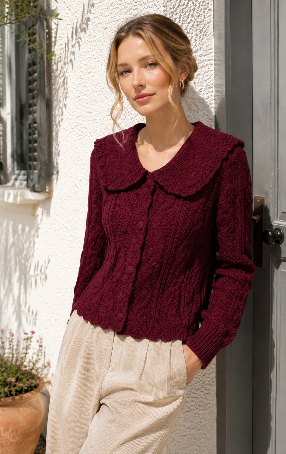 GILET MAILLE BLANDINE