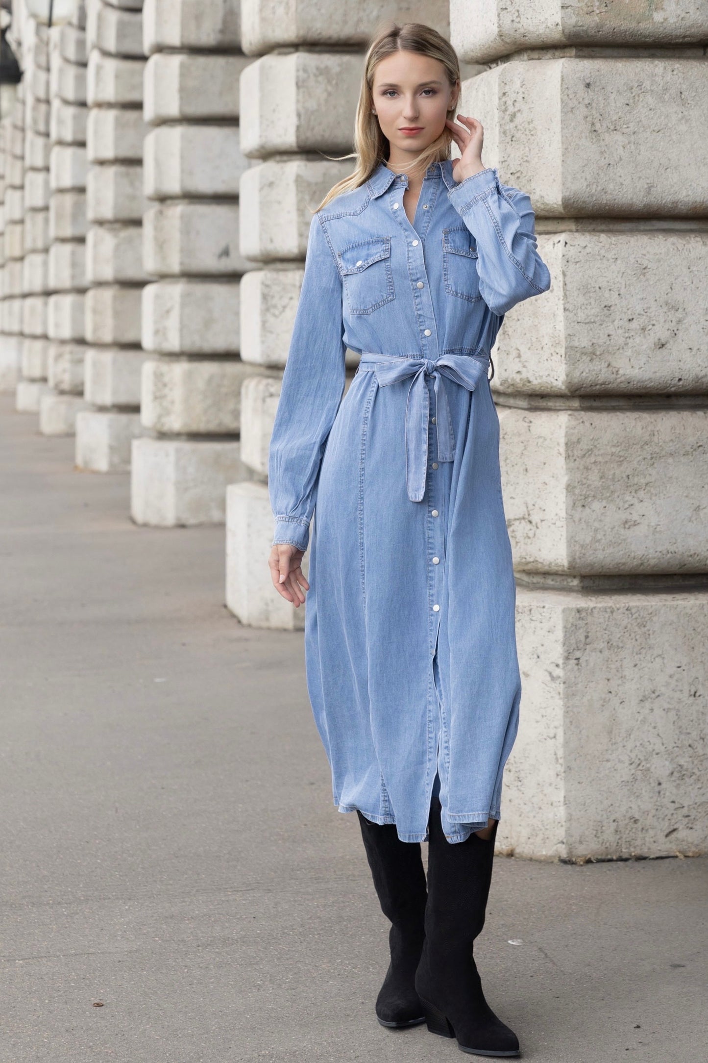 ROBE DENIM LILIE