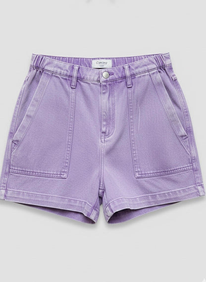 SHORT JEAN COLORÉ AURÉLIA