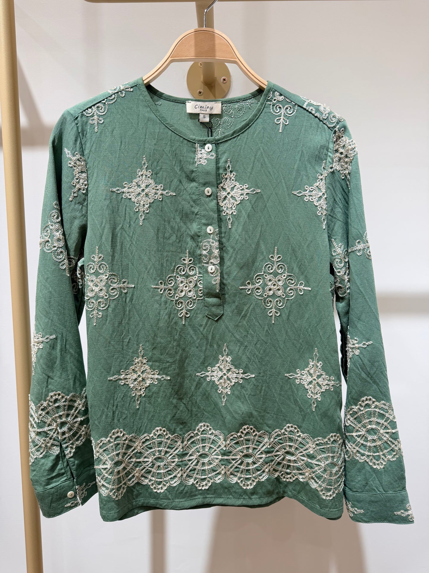CHEMISE BRODÉE ELINA