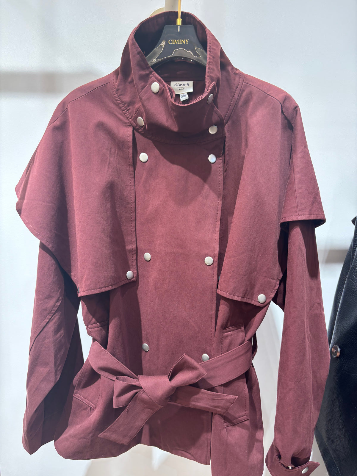 VESTE TRENCH COAT COTON LUCY