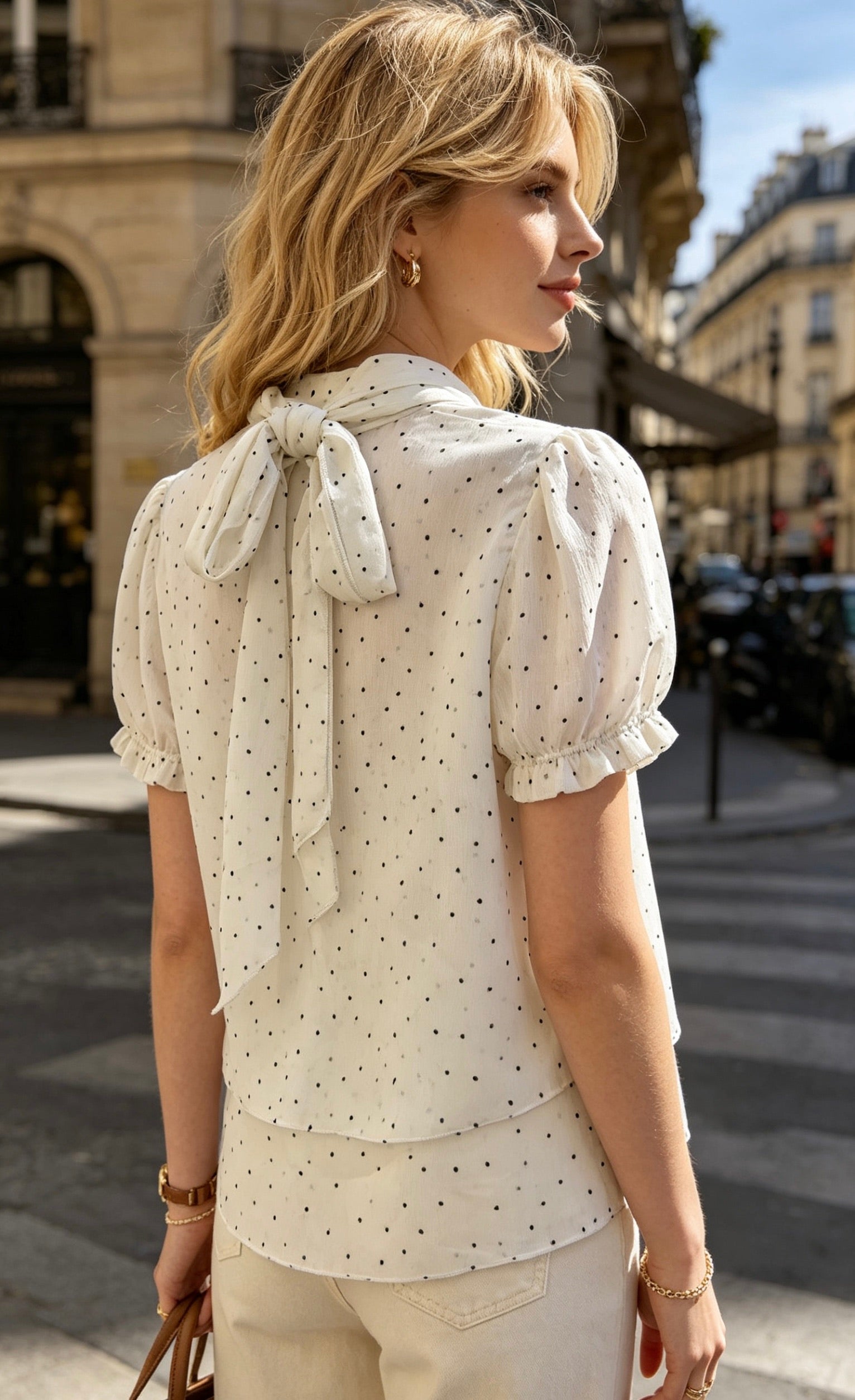 BLOUSE PETITS POIS ELOÏSE