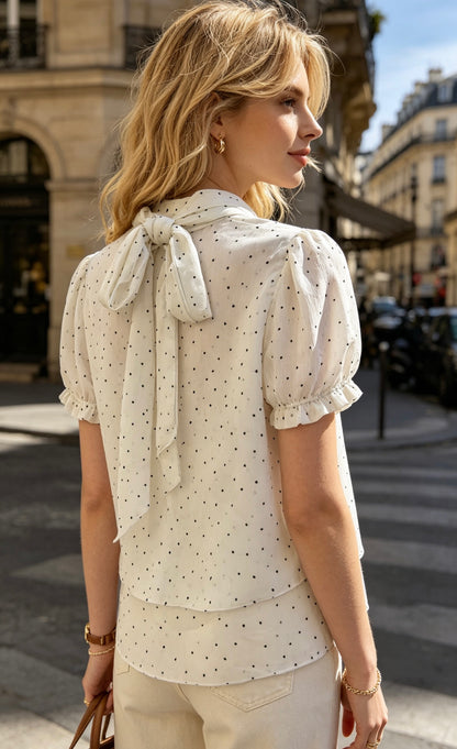 BLOUSE PETITS POIS ELOÏSE