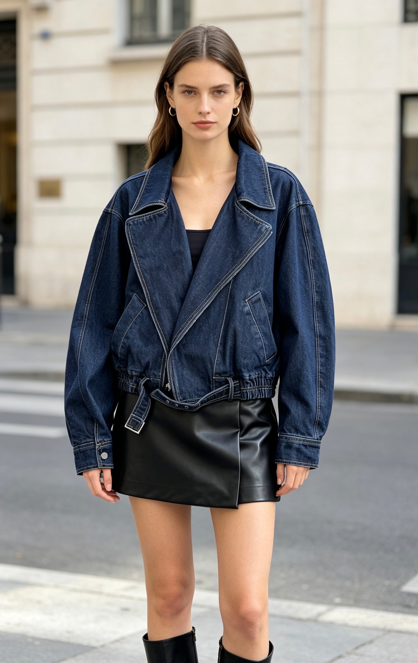 SKORT SIMILICUIR MILÈNE