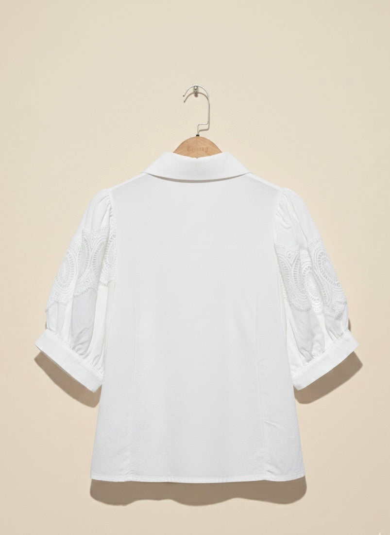 CHEMISE BRODÉE LUCIENNE