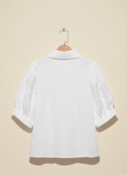 CHEMISE BRODÉE LUCIENNE