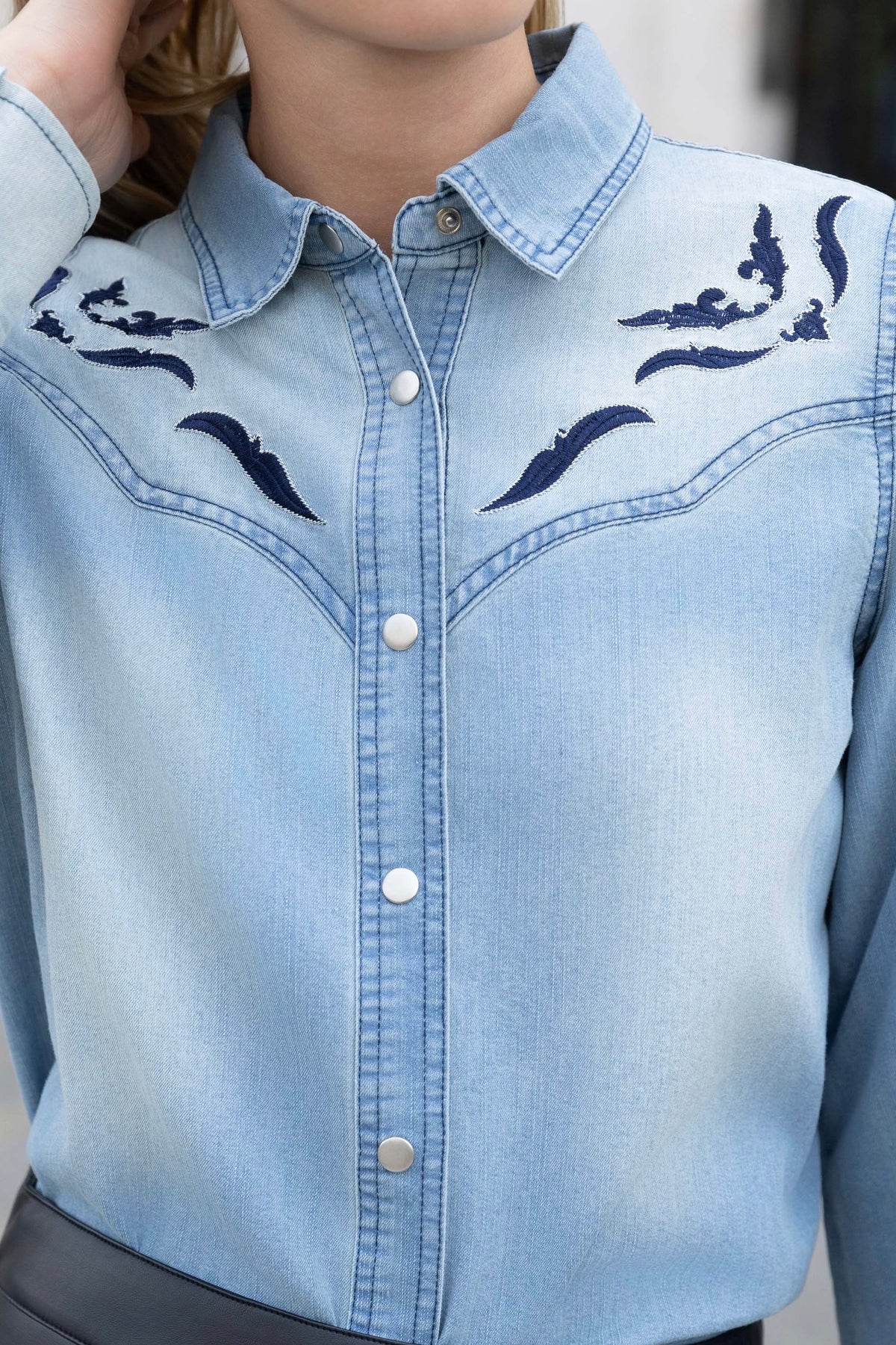 CHEMISE DENIM CATALEYA