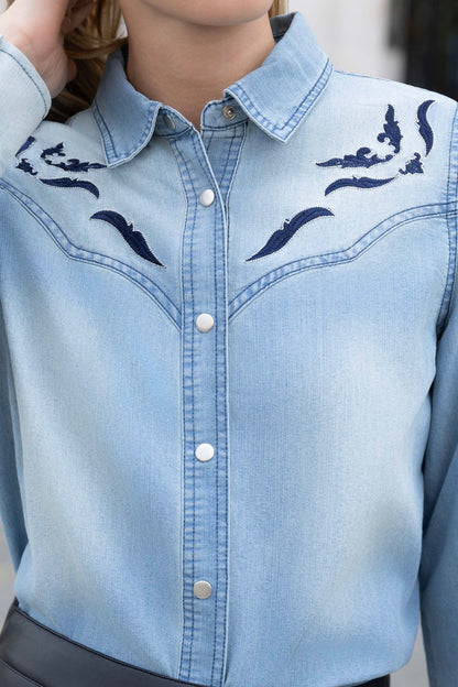 CHEMISE DENIM CATALEYA