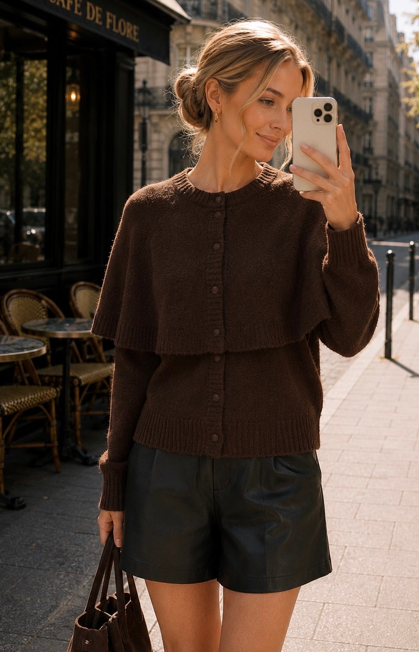 GILET MAILLE CATHEL.