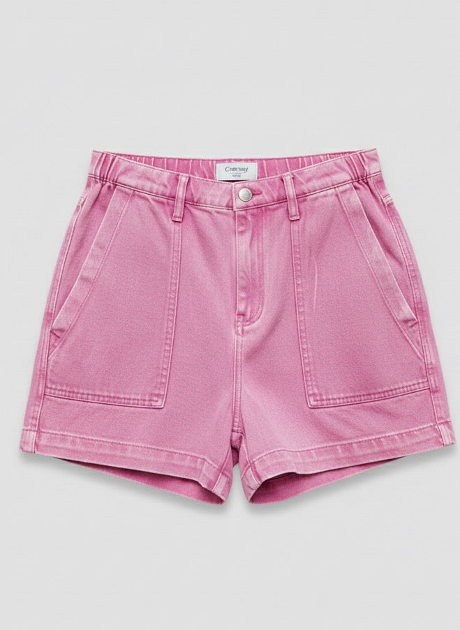 SHORT JEAN COLORÉ AURÉLIA
