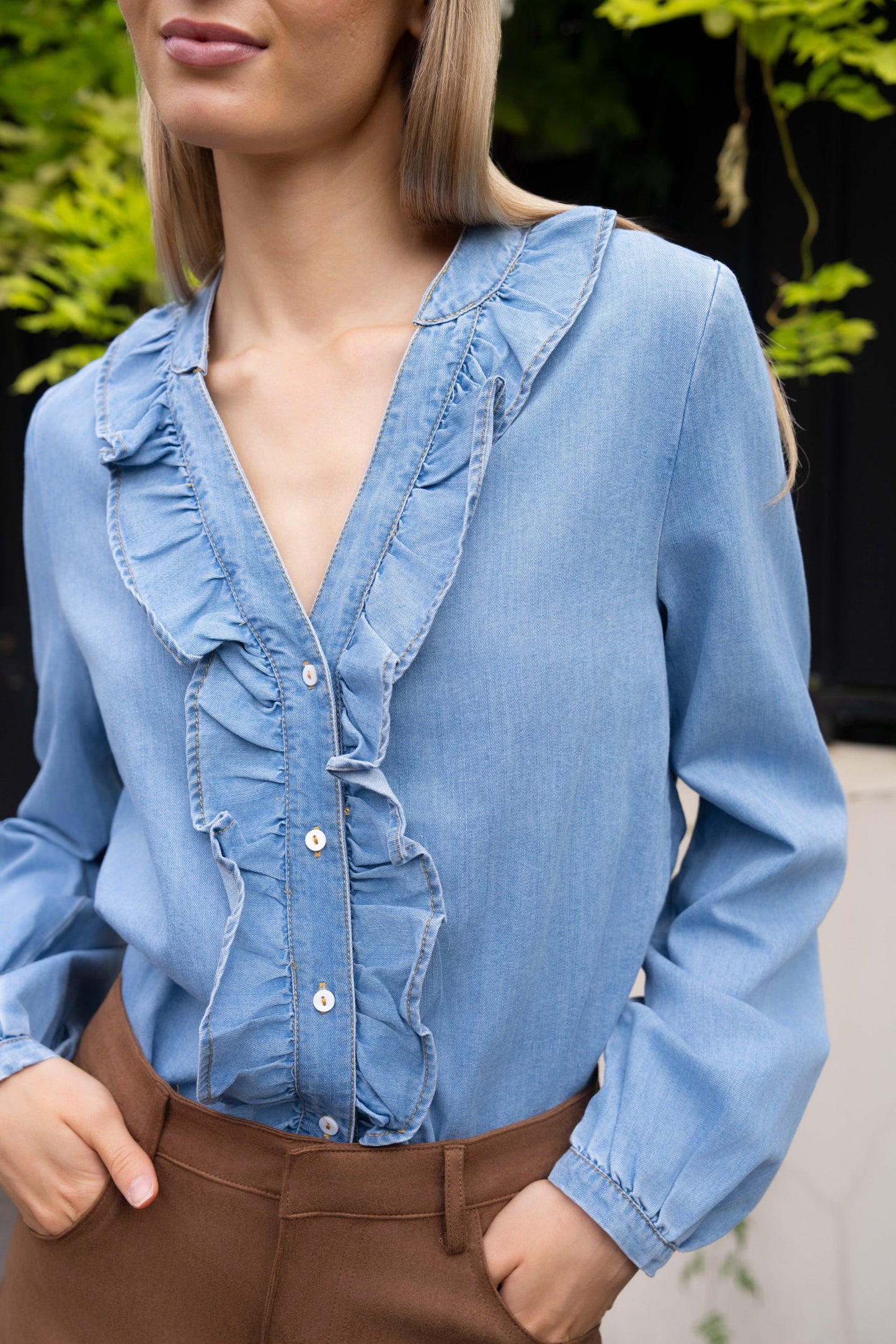 BLOUSE DENIM NATHILDE