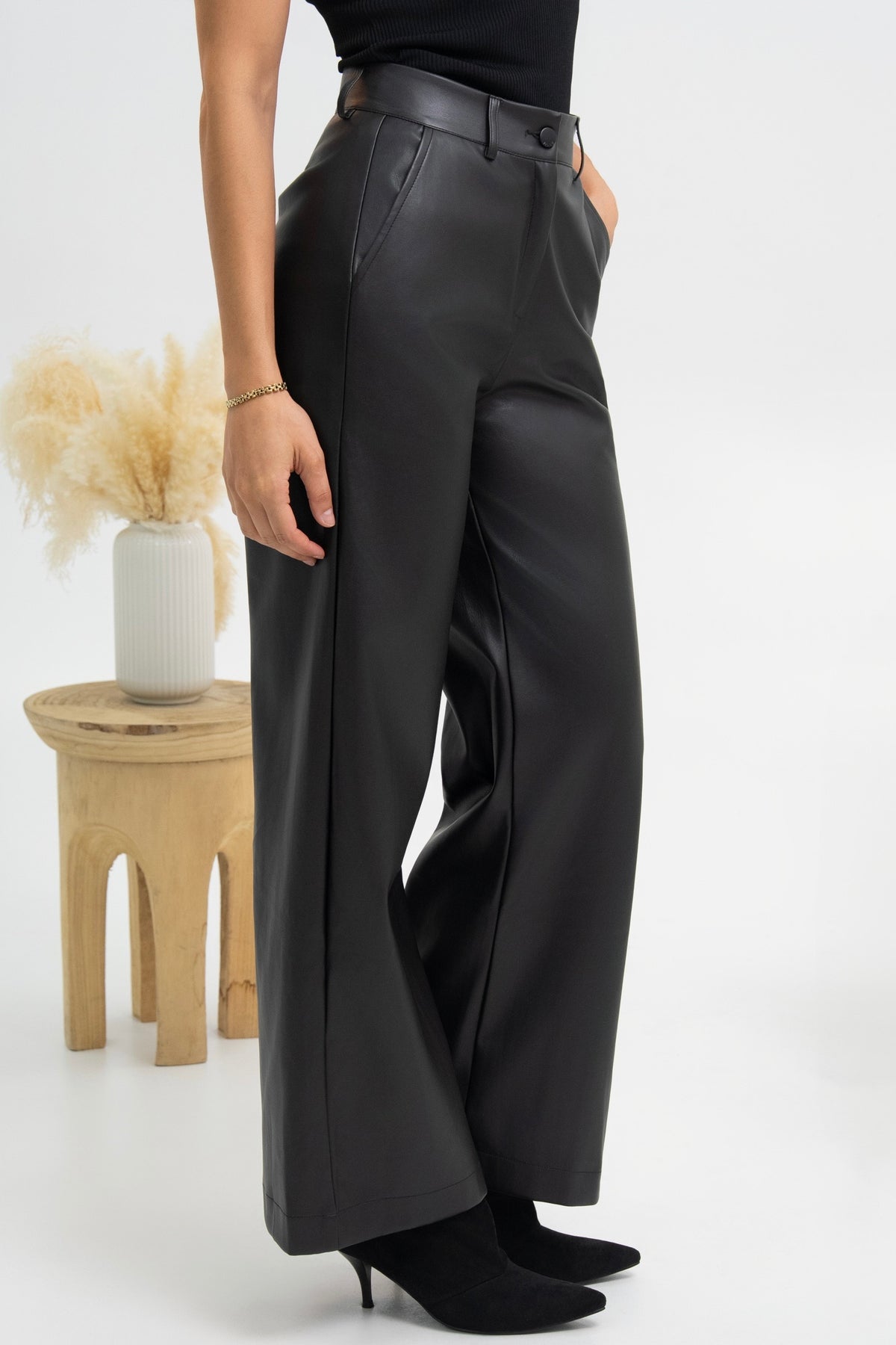 PANTALON SIMILICUIR ORIANE