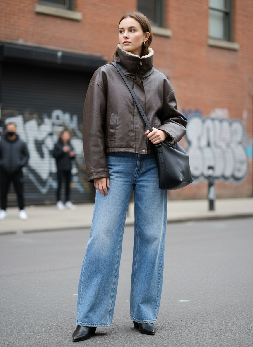 BLOUSON SIMILICUIR KIMBERLEY