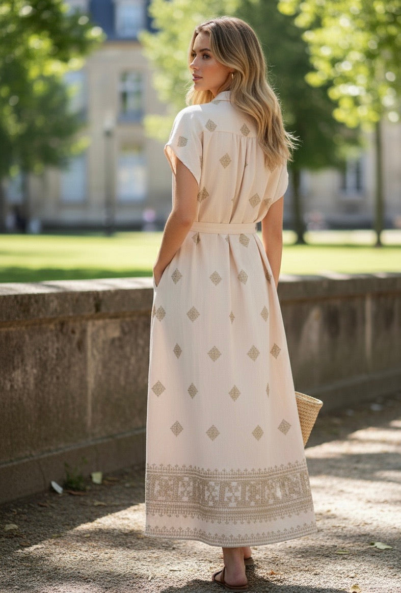 ROBE BRODÉE MONIQUE