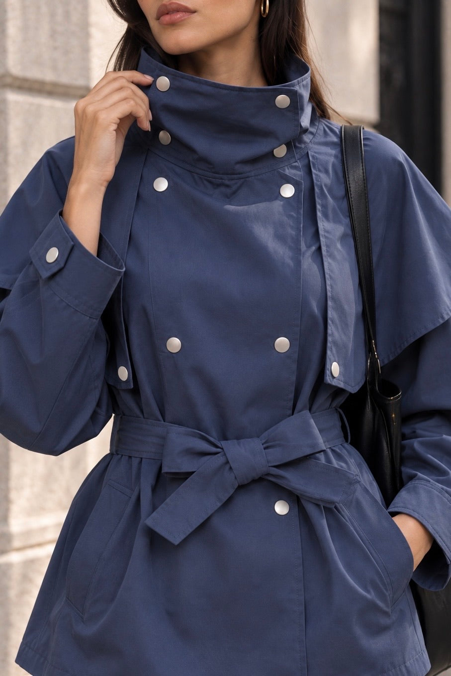 VESTE TRENCH COAT COTON LUCY