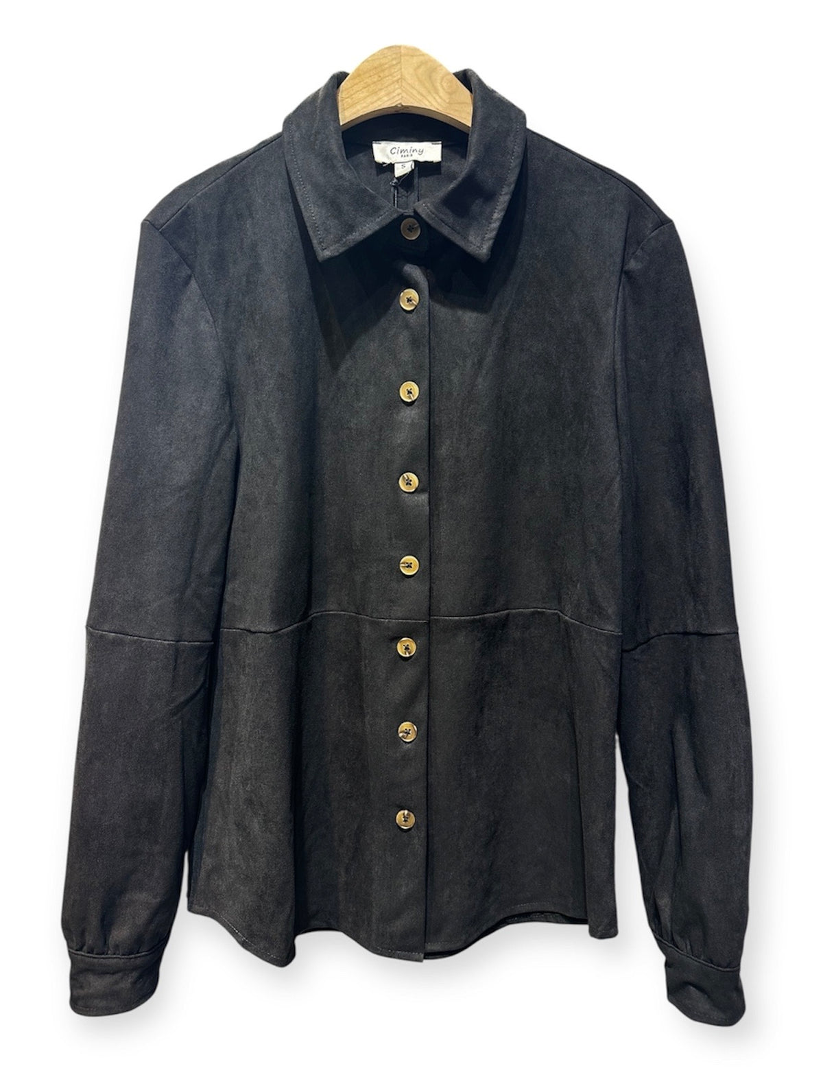 CHEMISE SUÉDINE THALYA