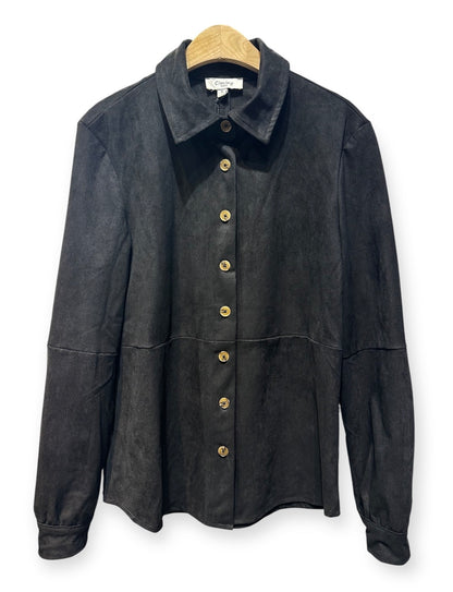 CHEMISE SUÉDINE THALYA