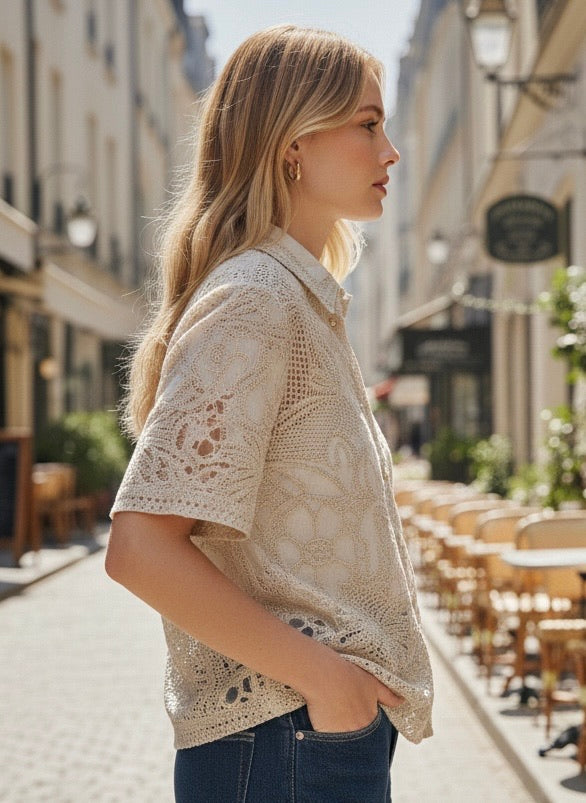 CHEMISE BRODÉE NAËLLE