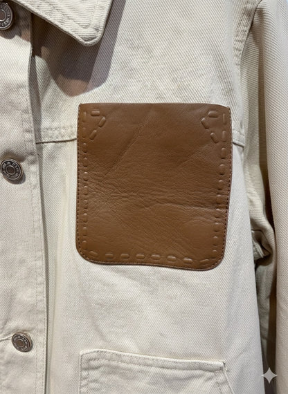 VESTE SAHARIENNE COTON LAZARE