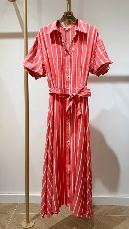 ROBE RAYÉ COTON CYRILLE
