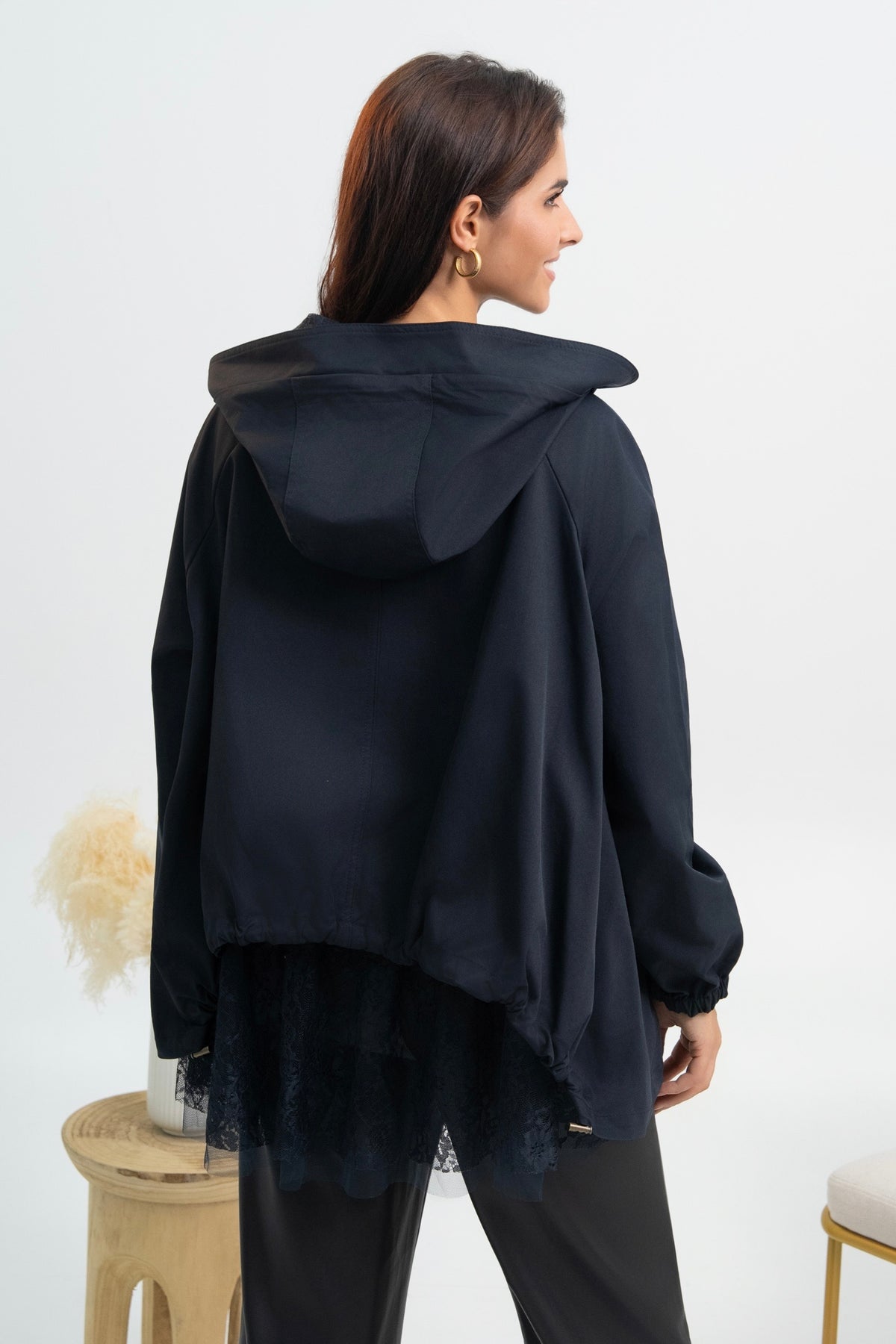 VESTE CAPUCHE AMBRE