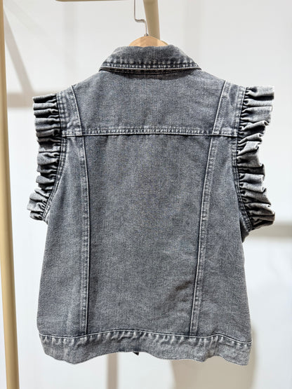 GILET JEAN COLORÉ ZARINA