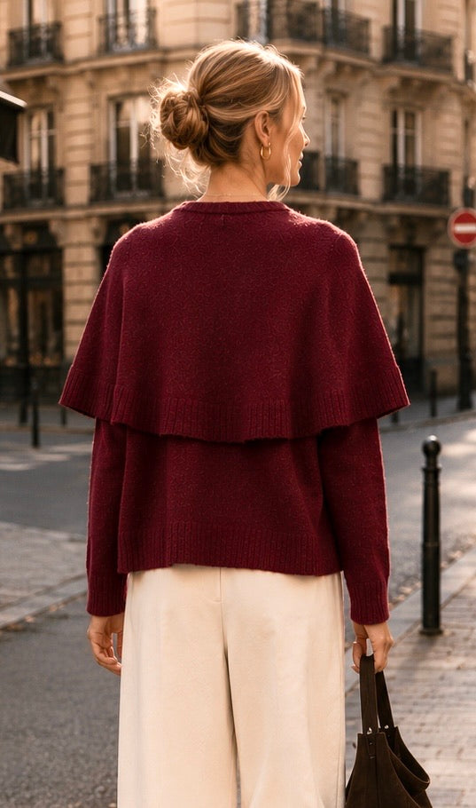 GILET MAILLE CATHEL.