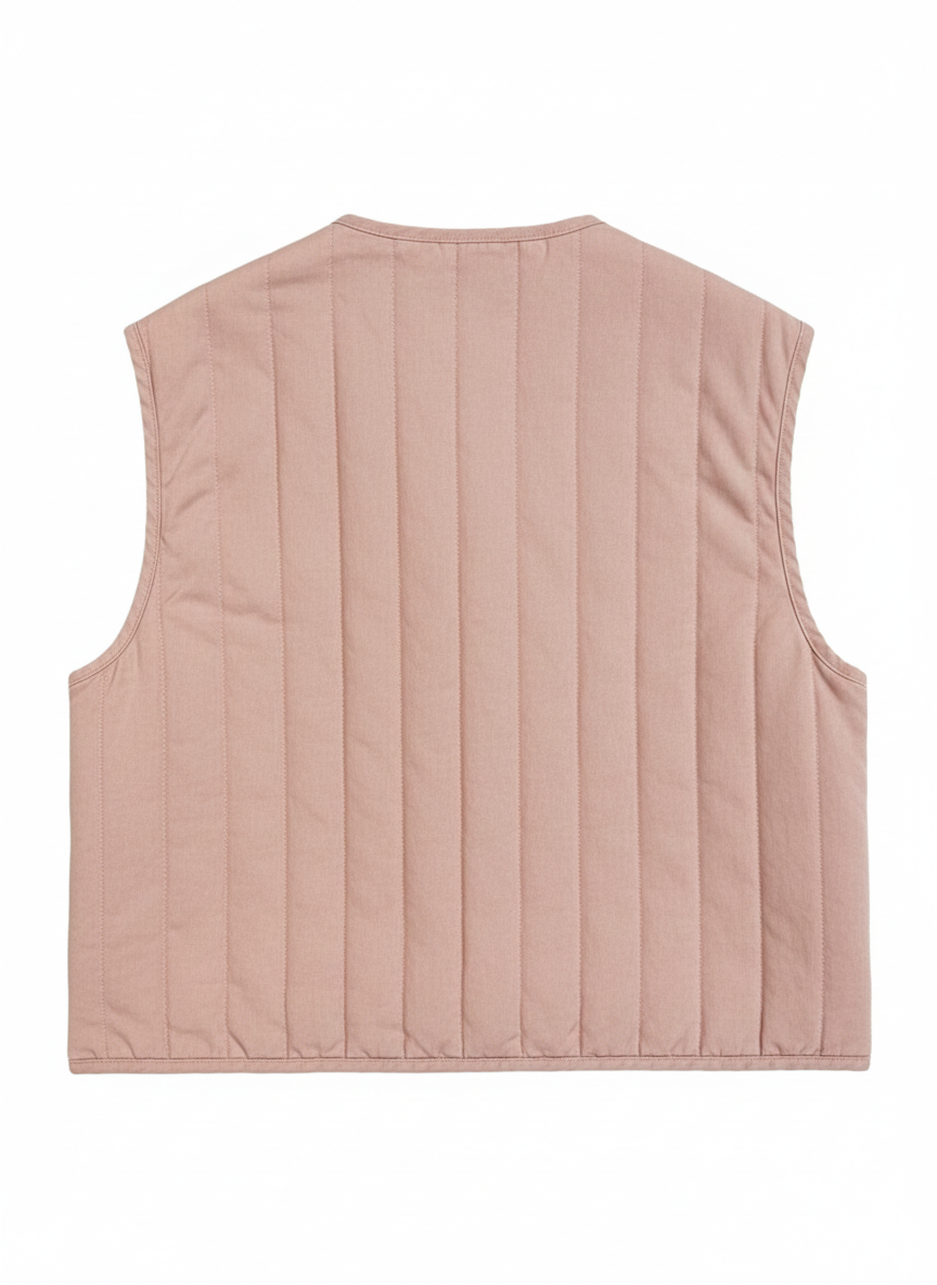 GILET COTON MATELASSÉE YANA