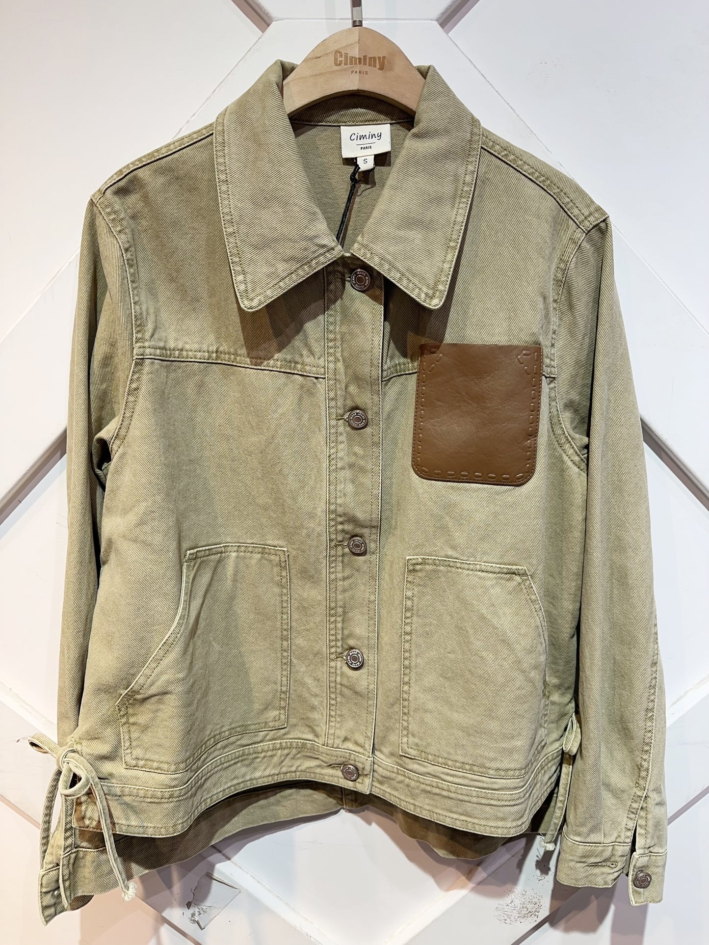 VESTE SAHARIENNE COTON LAZARE