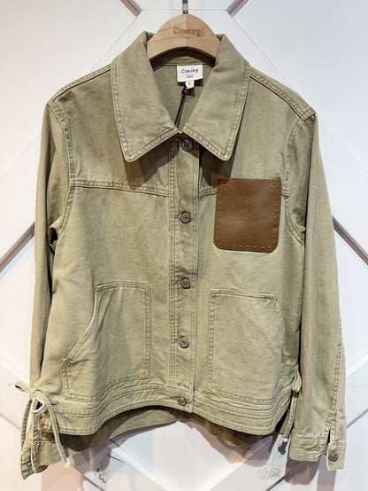 VESTE SAHARIENNE COTON LAZARE